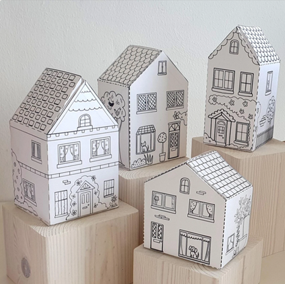 House Paper  Craft - ThePrintableCraft